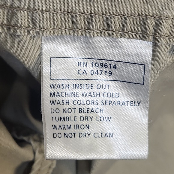 5.11 Tactical Long Sleeve Button Up Shirt Men's L Tan Utility Pocket Vented Work - Picture 5 of 7